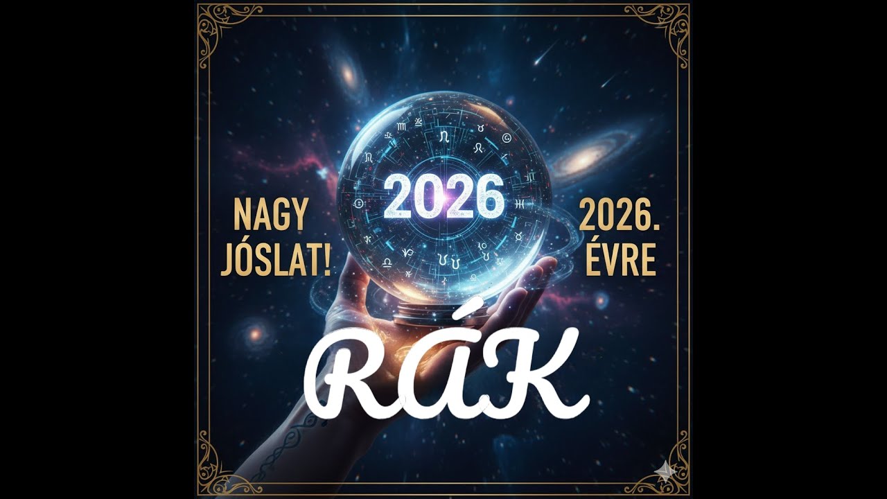 2026. ÉVES jóslás RÁK♋B.Ú.É.K!!  #kártyajóslás  #Rák #jóslás #tarot  #csillagjegyek #2026