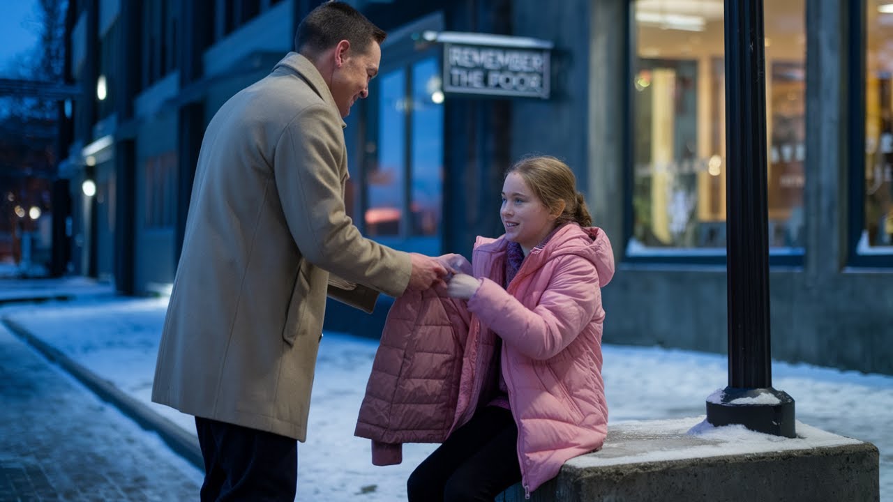 A Rich Man Gives Homeless Girl a Coat, Then Discovers She’s Searching for Her Sister