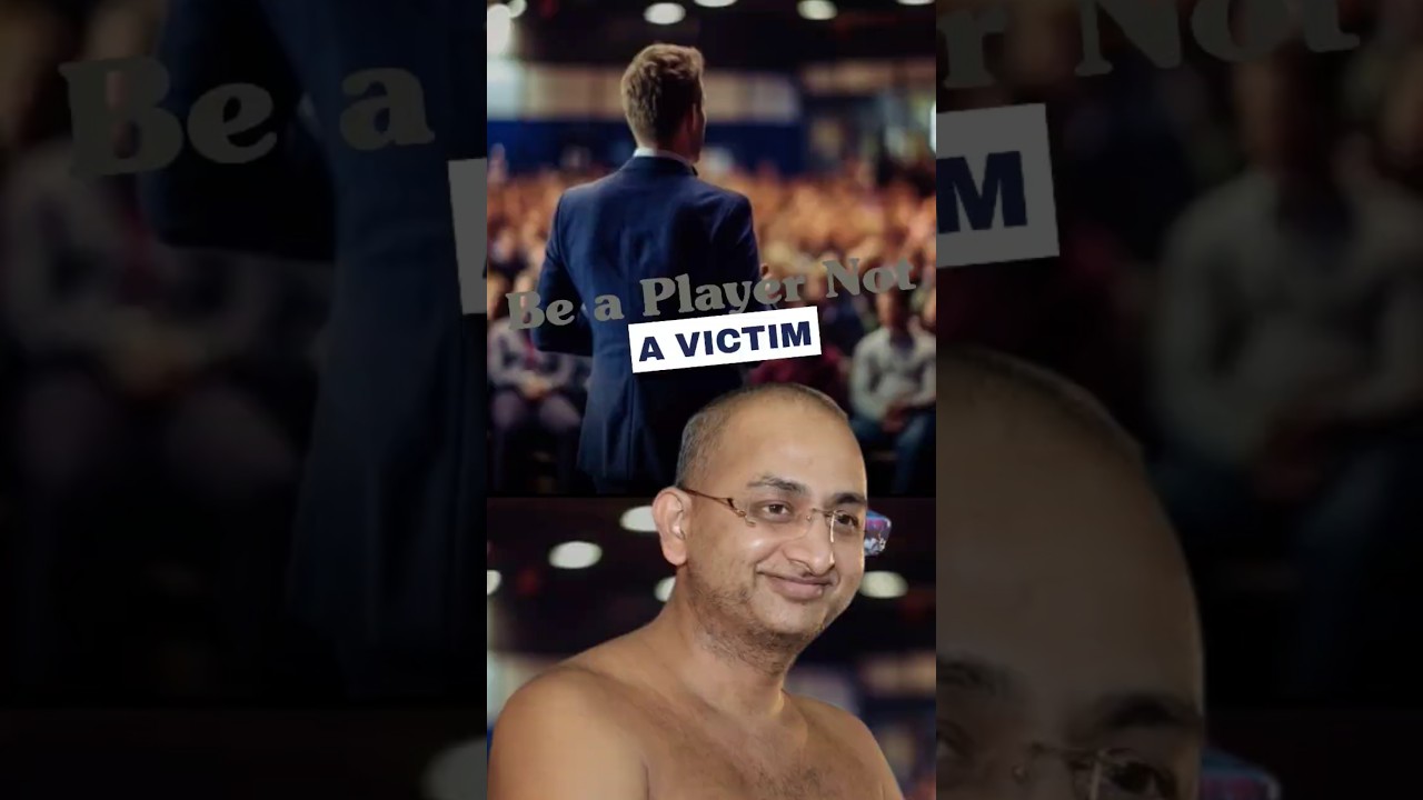 Be a player not a victim. @aadityavaani #aadityavani #jnakshy #motivation #player #victim
