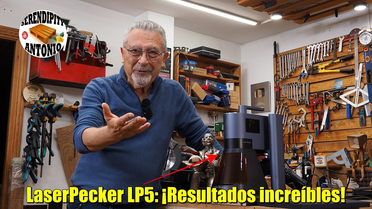 LaserPecker LP5 ¡El láser que te hará decir '¡Wow!' con cada proyecto!