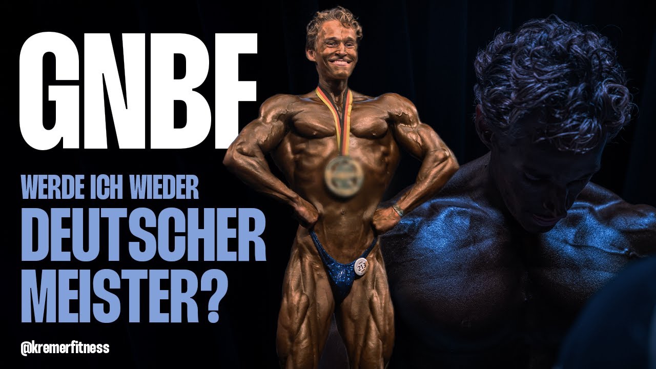 Deutscher Meister 2025 🏆 | Natural Bodybuilding Showday Vlog | GNBF – Bringe ich die Endhärte?