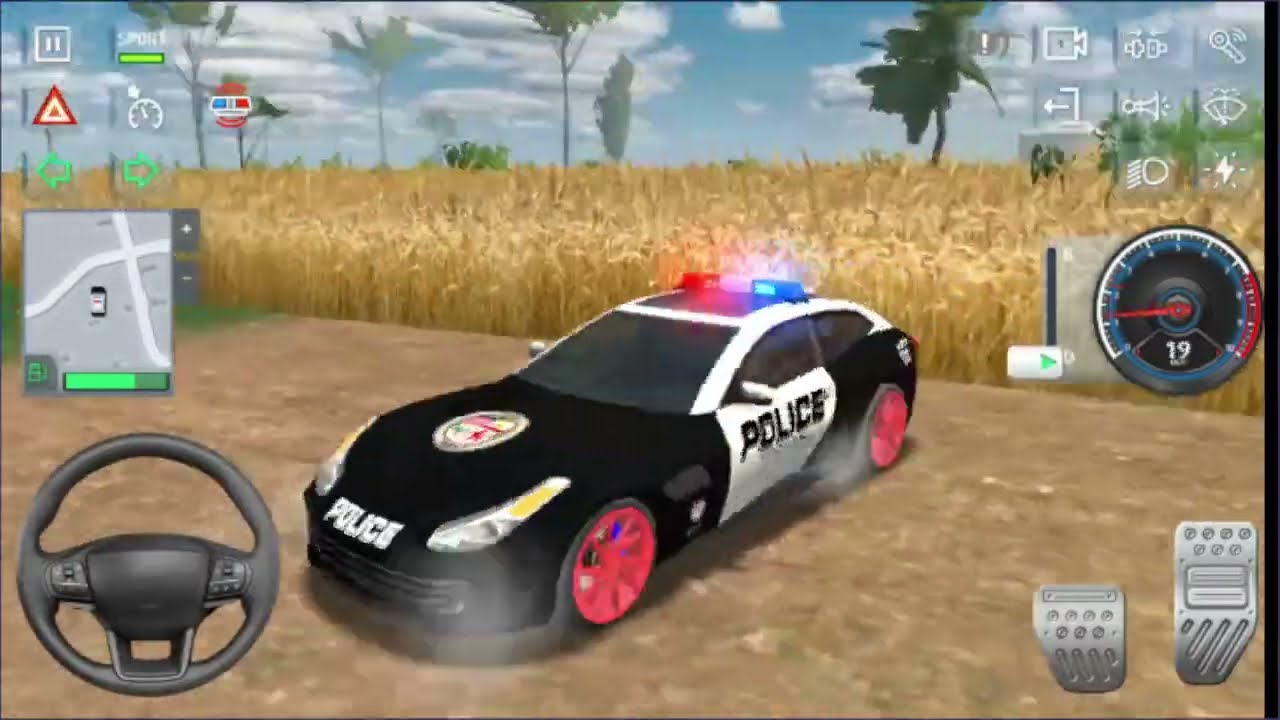 Police Car Chase Simulator 3D Game - Real Cop Cars Driving Simulator Game - Android GamePlay