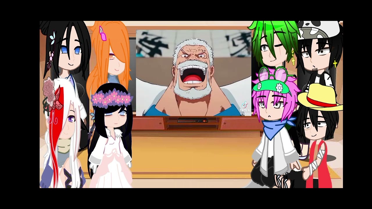 One piece react to Luffy's family / Part 2🥀          By: Kyaairi_
