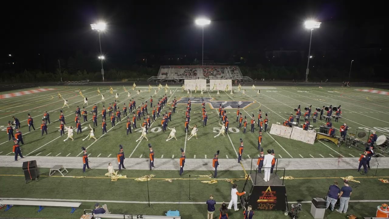 Halftime Show - Escape the Lost Pyramid - 2025 BWHS Falcon Regiment   2025-09-05 vs Brentsville H.S.