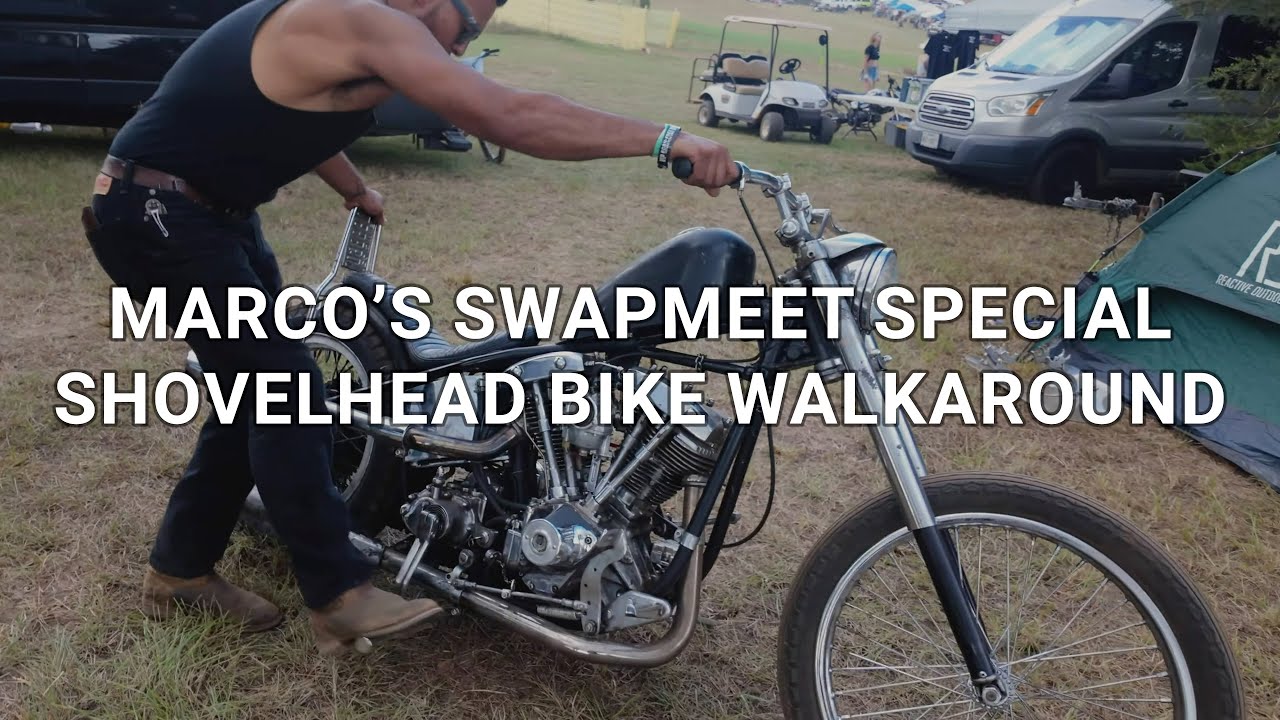 Экскурсия по мотоциклу Harley-Davidson Shovelhead от Марко 