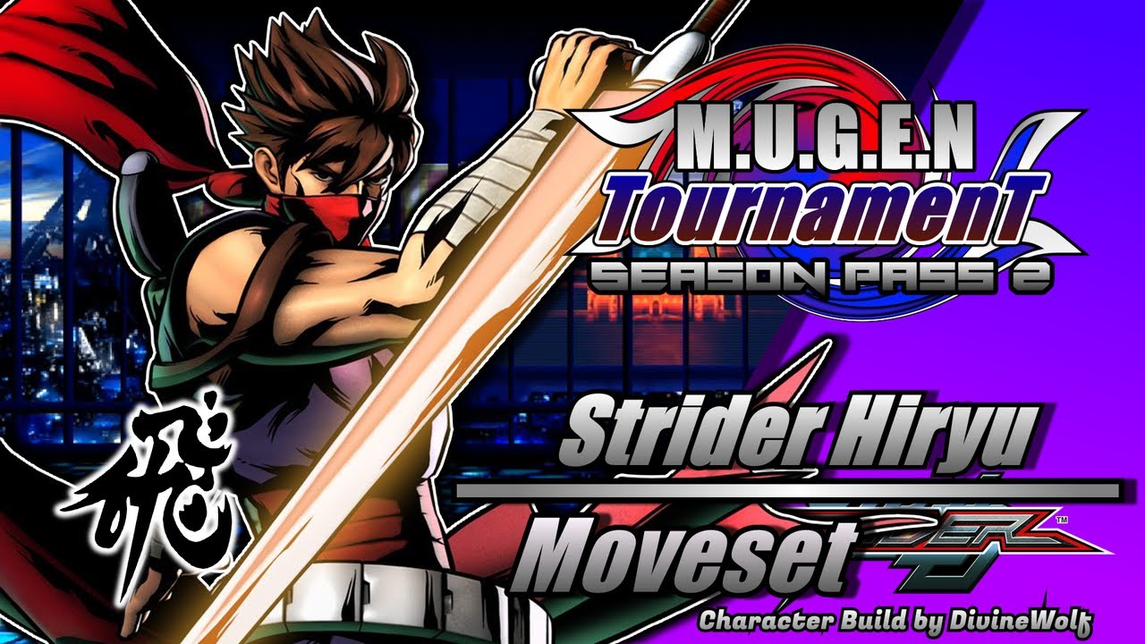 M.U.G.E.N TournamenT - Strider Hiryu #mugen
