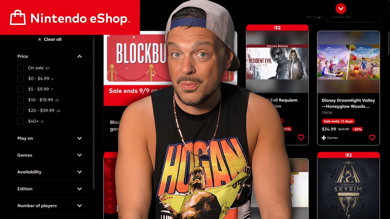 ОГРОМНАЯ распродажа в eShop для Nintendo Switch 2 УЖЕ ИДЕТ!