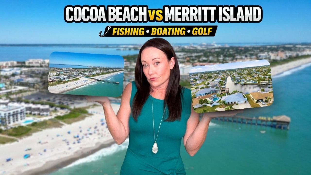 Cocoa Beach or Merritt Island? Fishing, Boating & Golf Compared