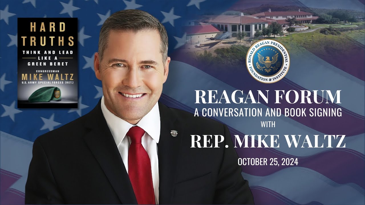 Live Conversation with Congressman Mike Waltz
