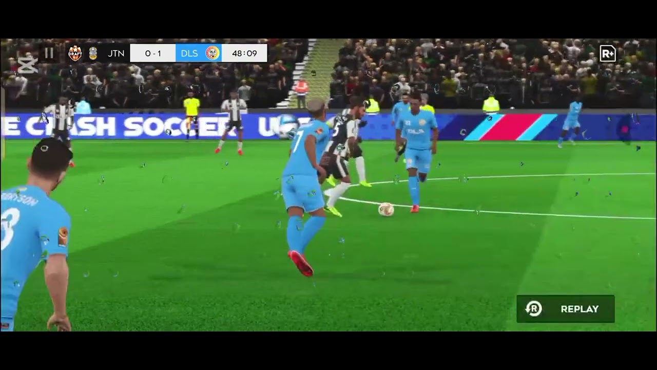 This is a also a great match for me #dls25live #dls25 # DLS gameplay 