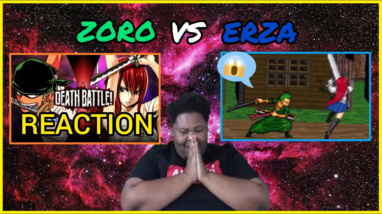 Zoro VS Erza  (One Piece VS Fairy Tail) DeathBattle Reaction!!!