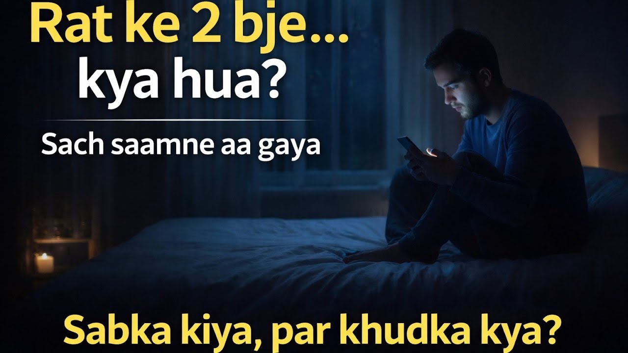 How to Survive 2 AM When You Feel Completely Alone? | Part 1 Hindi @areyouknow007 