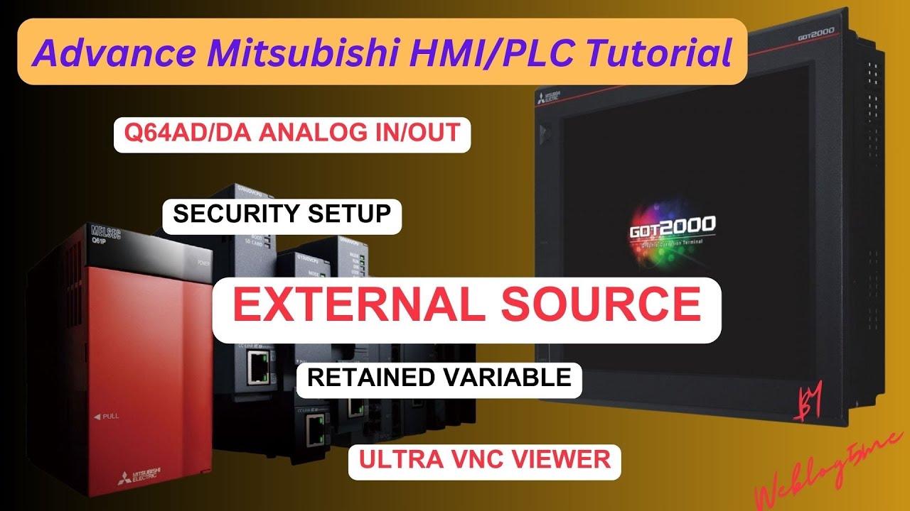 Import External Images to Symbol Library and Craft Dynamic Animations in Mitsubishi GOT2000 HMI