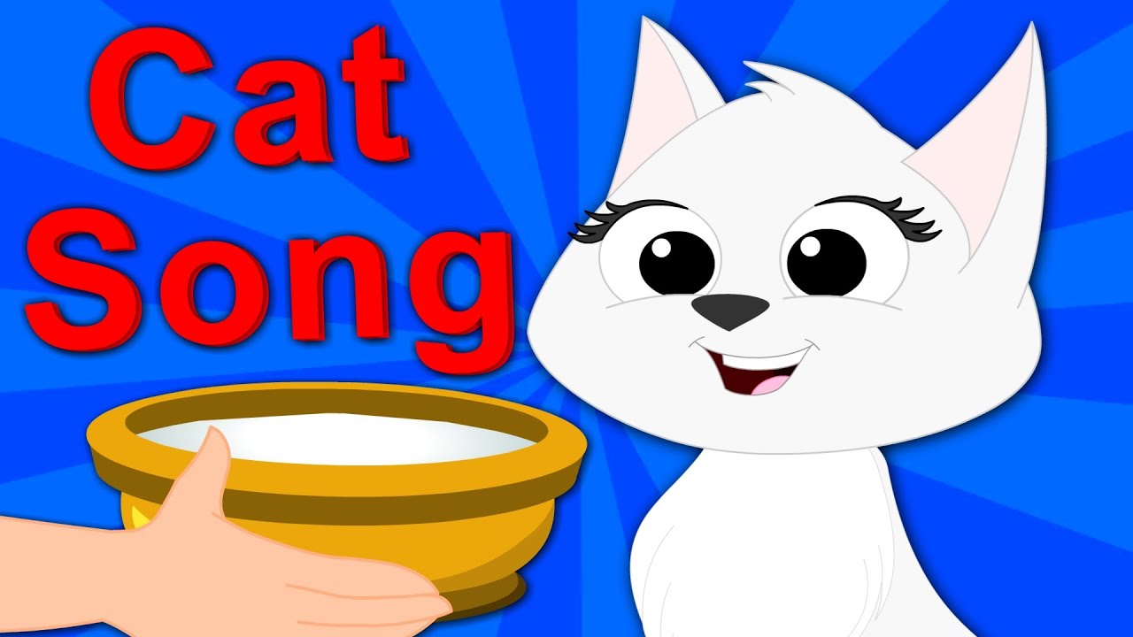 Cat Song | Nursery Rhymes | Kids Rhymes | Baby Songs | Video For Childrens