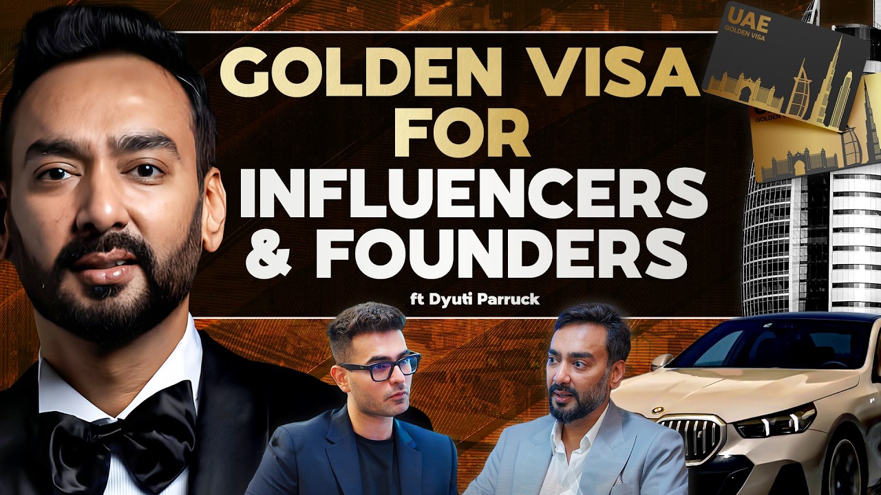 UAE Golden Visa: Application, 10-Year Cost & Approvals for Creators & Founders | ft. Dyuti | TNBS#30