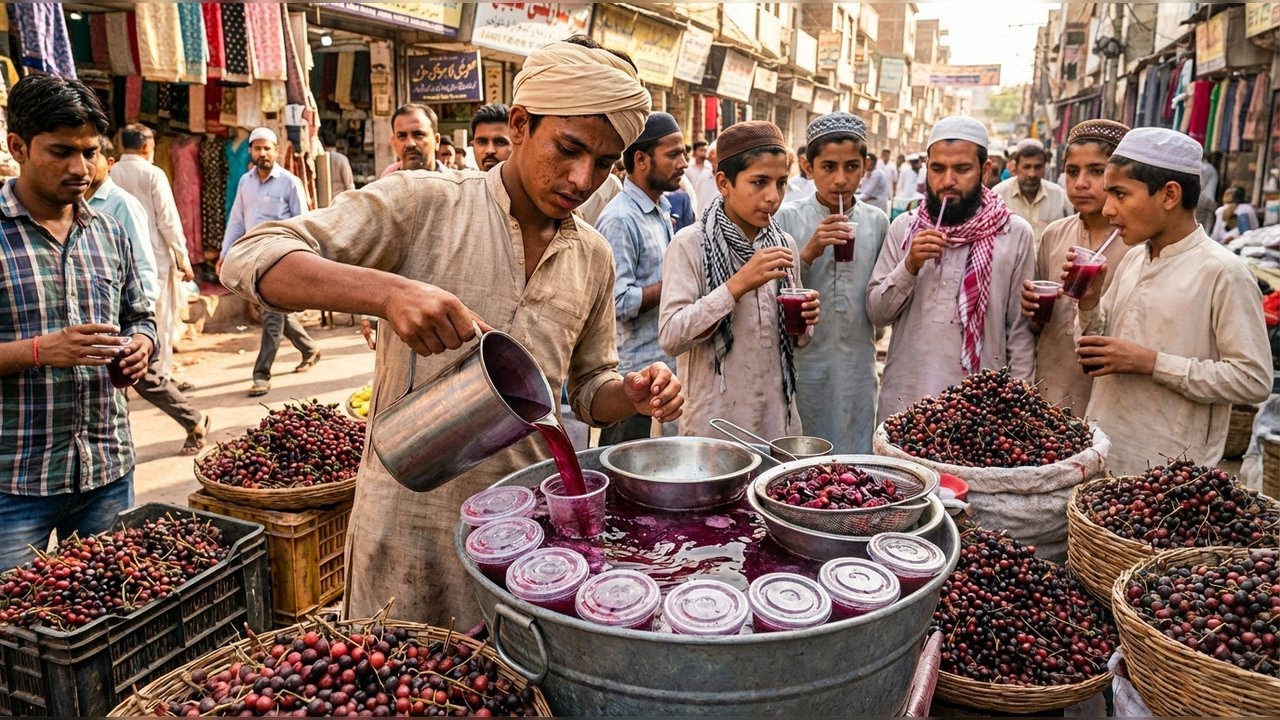 TOP 10 PAKISTANI STREET DRINKS | ULTIMATE SUMMER REFRESHERS DRINKS | HEALTHY FRUIT JUICE VENDORS