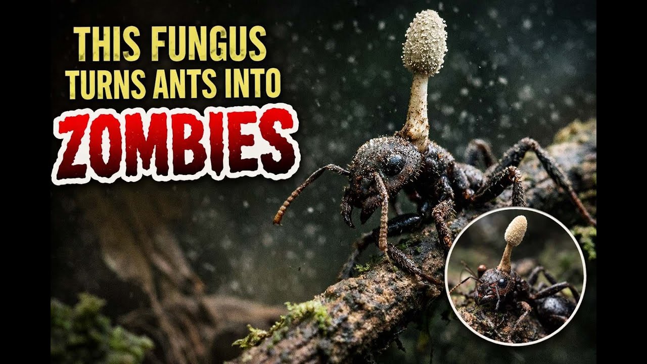 This Fungus Turns Ants Into Zombies | Nature’s Most Terrifying Parasite