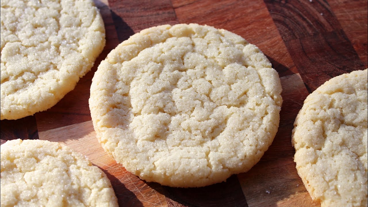 Chewy Sugar Cookies Recipe | Christmas Cookie Recipes | The Sweetest Journey
