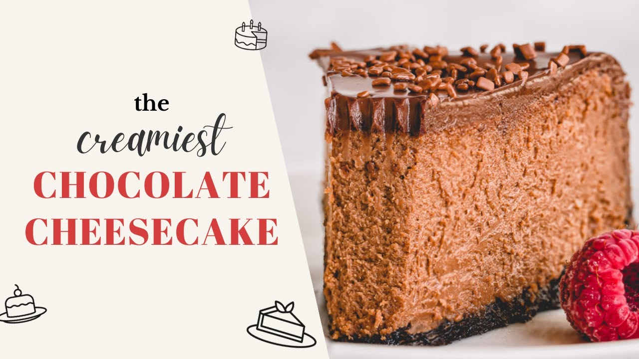 the BEST chocolate cheesecake you must try