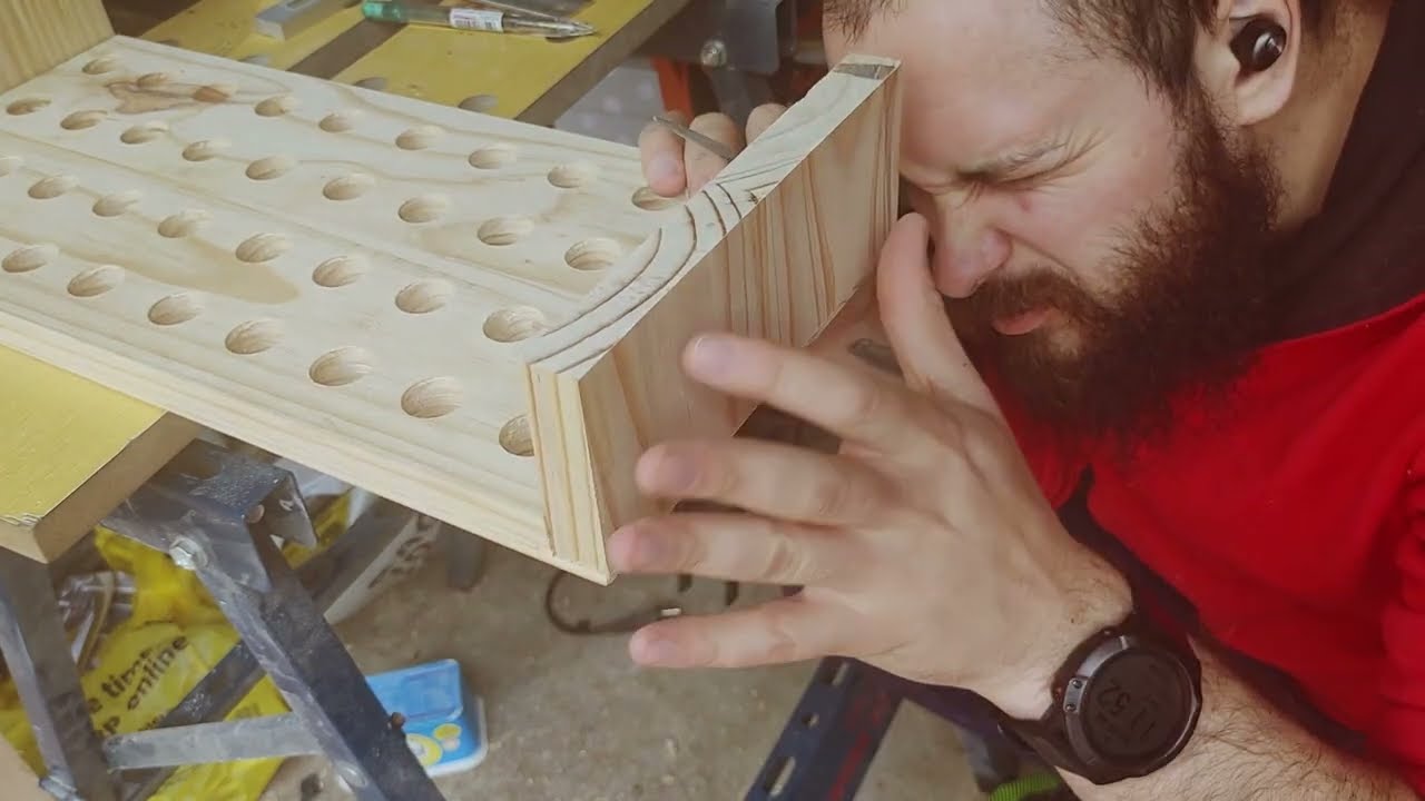 DIY Woodworking Magic: Crafting Rustic Communion Wine Holders