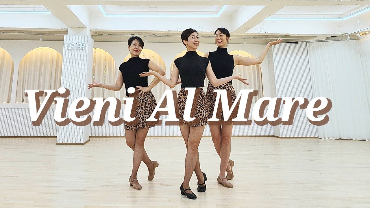 Vieni Al Mare LINEDANCE/초급라인댄스/Choreo:Ivonne Verhagen 외/성신여대입구 6번출구 M스튜디오 오픈/010-5469-9632 민정희 