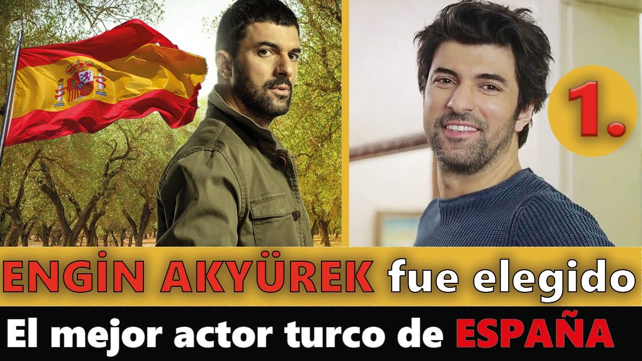 Engin Akyürek fue elegido el mejor actor turco de España | En una encuesta hecha por periódico turco