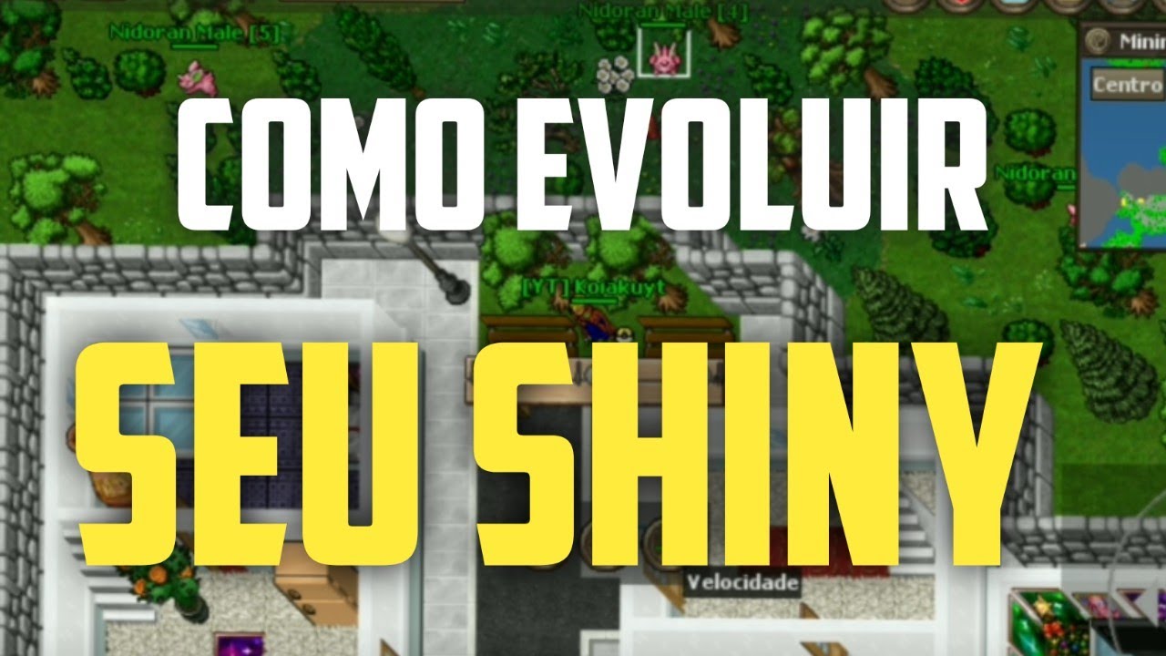 EVOLUINDO SHINY POKÉMON- POKEMONBR MOBILE