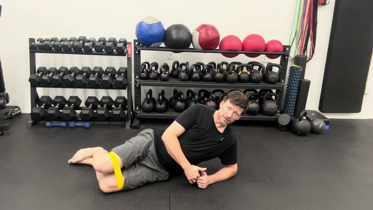 Side Lying Clam Shells