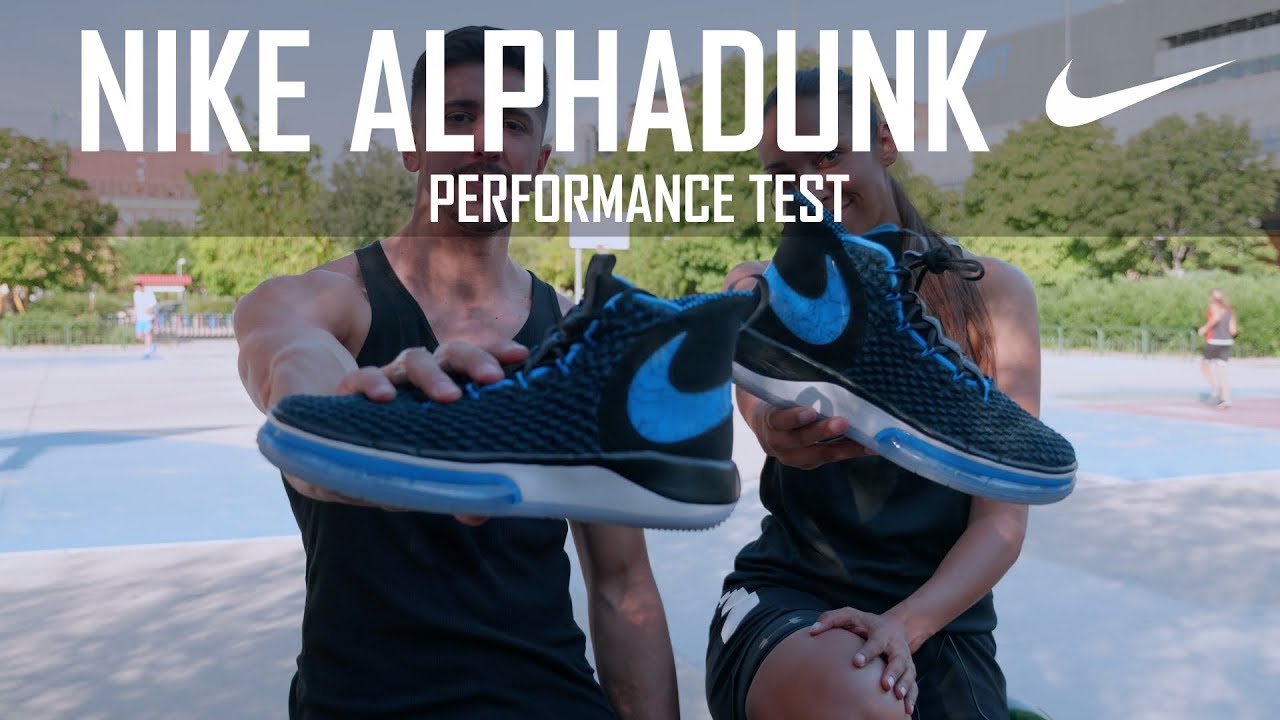 NIKE ALPHADUNK PERFORMANCE TEST