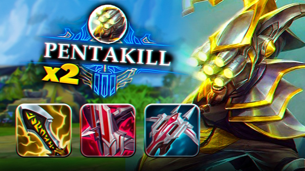 PLAY CRIT MASTER YI BEFORE RIOT NERFS IT (double pentakill)