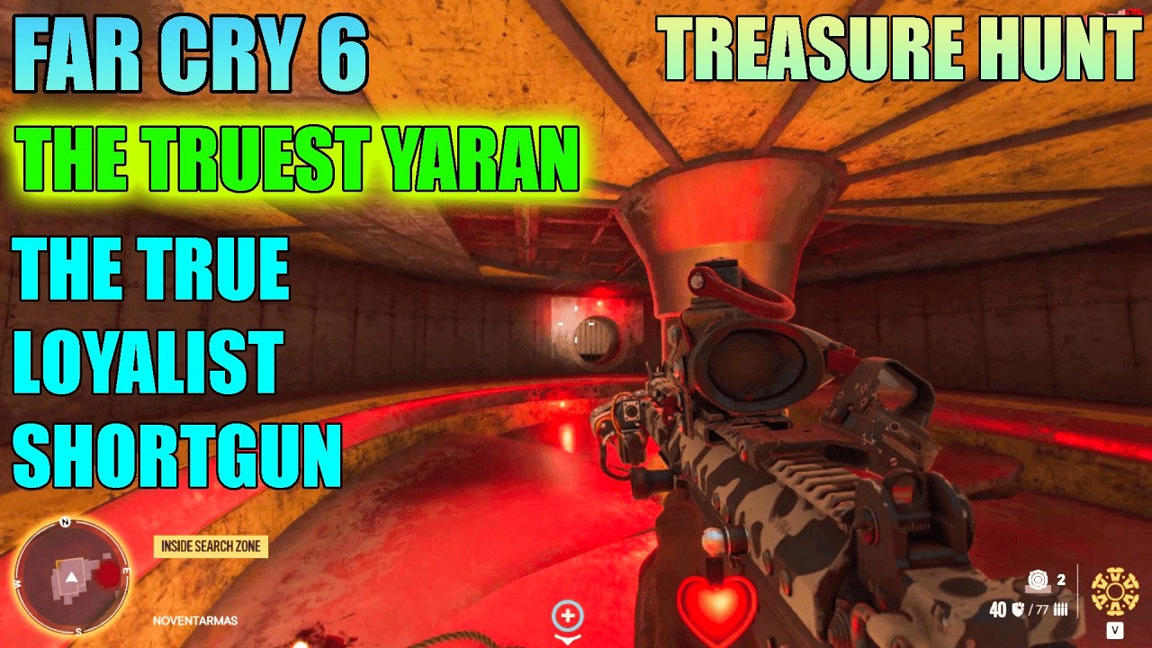 Far Cry 6 The Truest Yaran Treasure Hunt Acces the Managers Office | The True Loyalist Shortgun