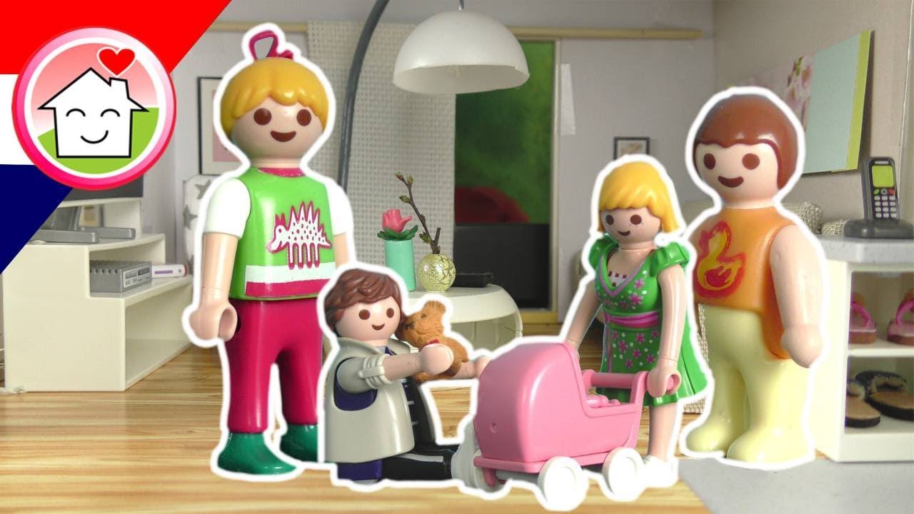 Playmobil filmpje Nederlands Ouders-Kinderen rollenruil - Familie Huizer