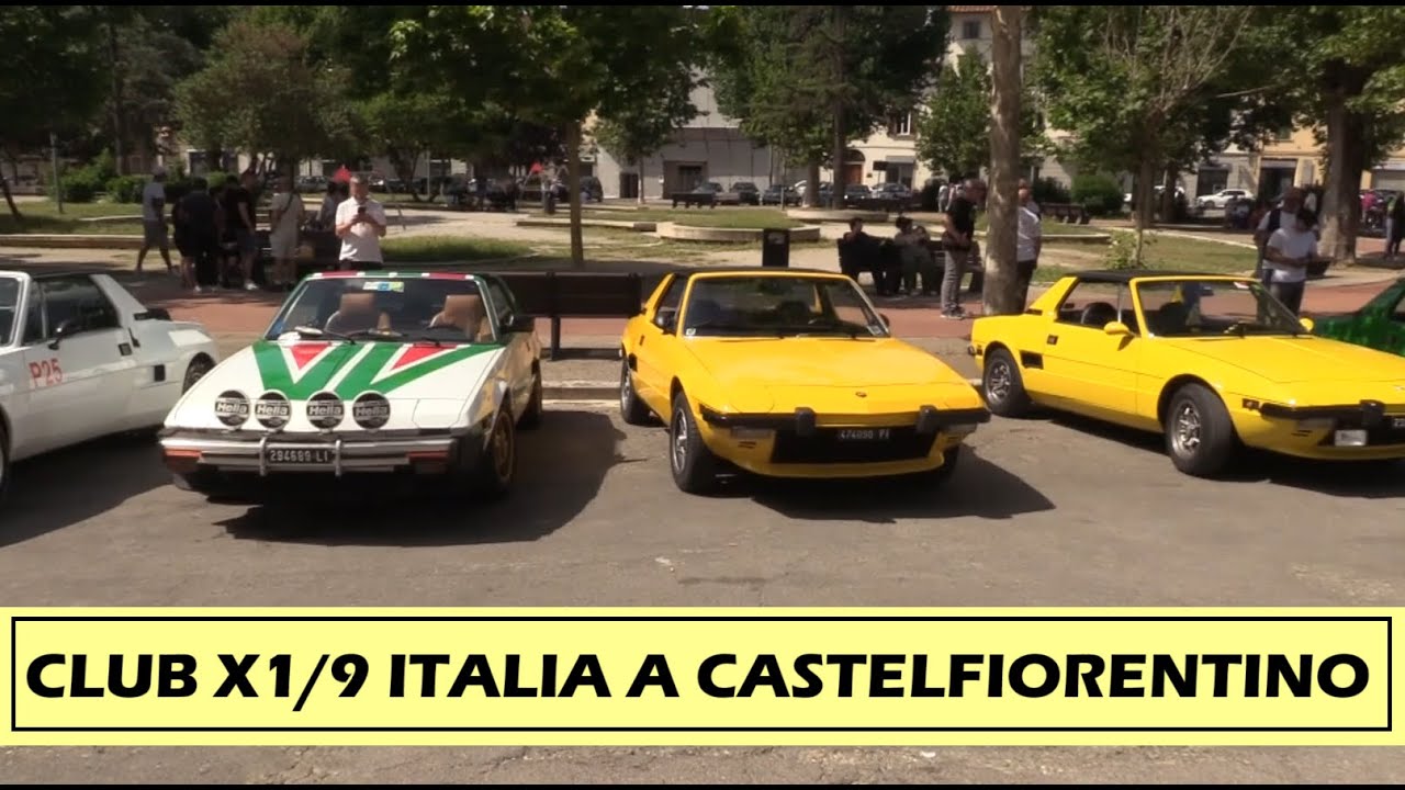 Club X1/9 Italia a Castelfiorentino