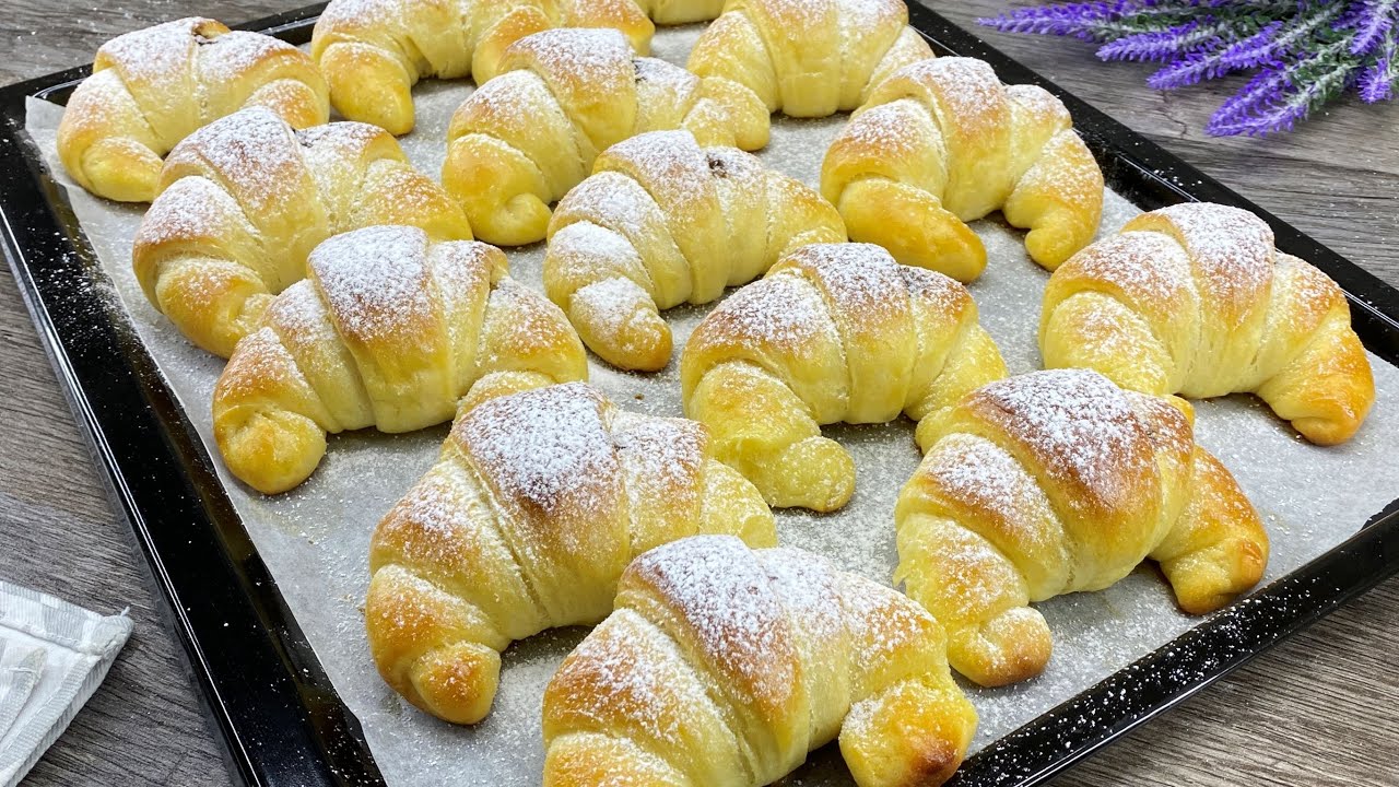 Зачем покупать круассаны! Шоколадные круассаны! Рецепт круассана.