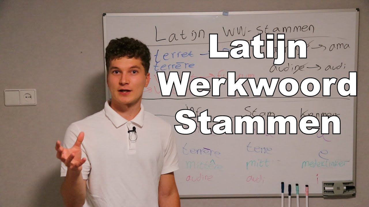 Zó herken je alle Latijnse werkwoordstammen