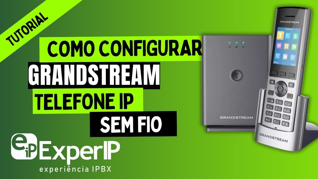 GRANSTREAM DP752 E DP722 TELEFONE SEM FIO VOIP DECT