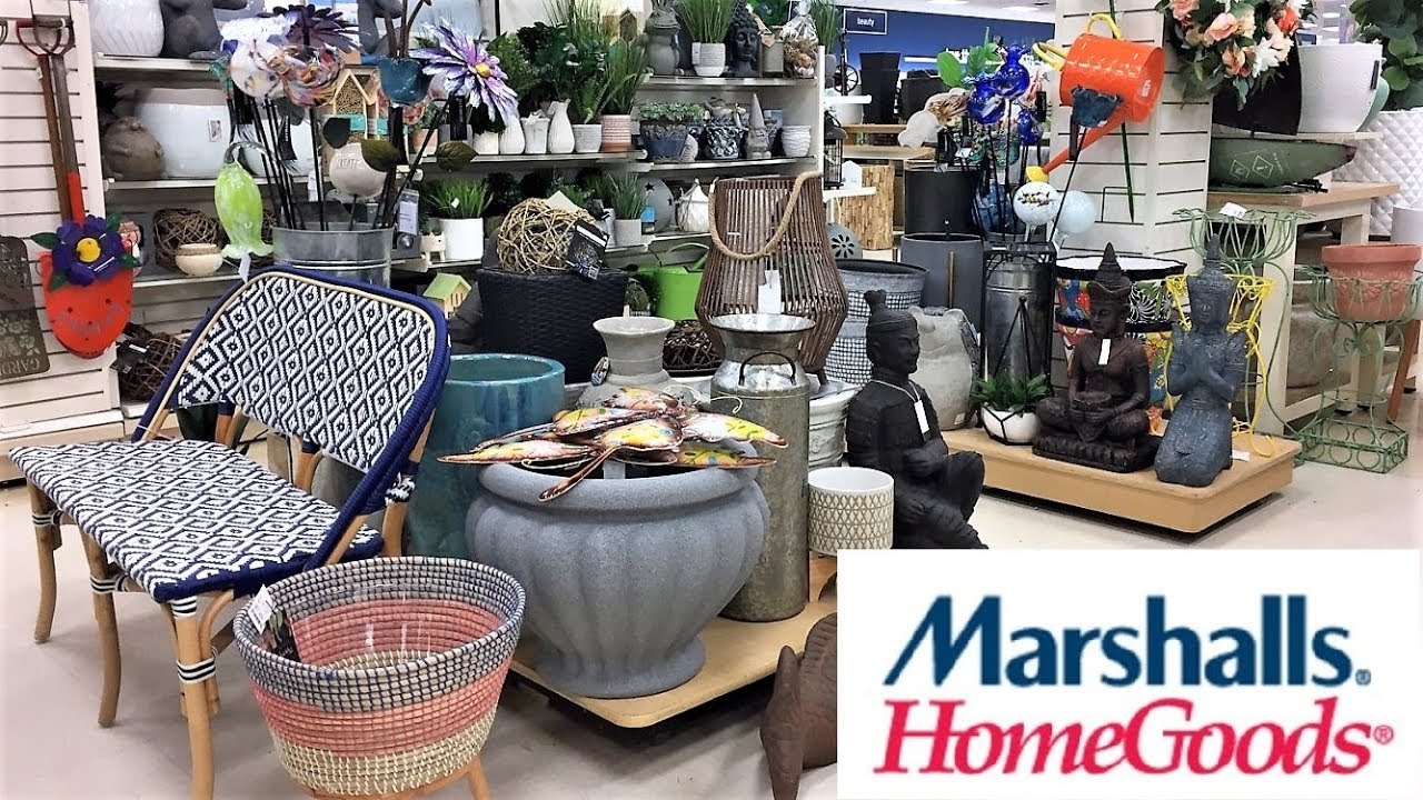 MARSHALLS HOME GOODS SPRING SUMMER HOME DECOR GARDEN - SHOP WITH ME SHOPPING STORE WALK THROUGH 4K