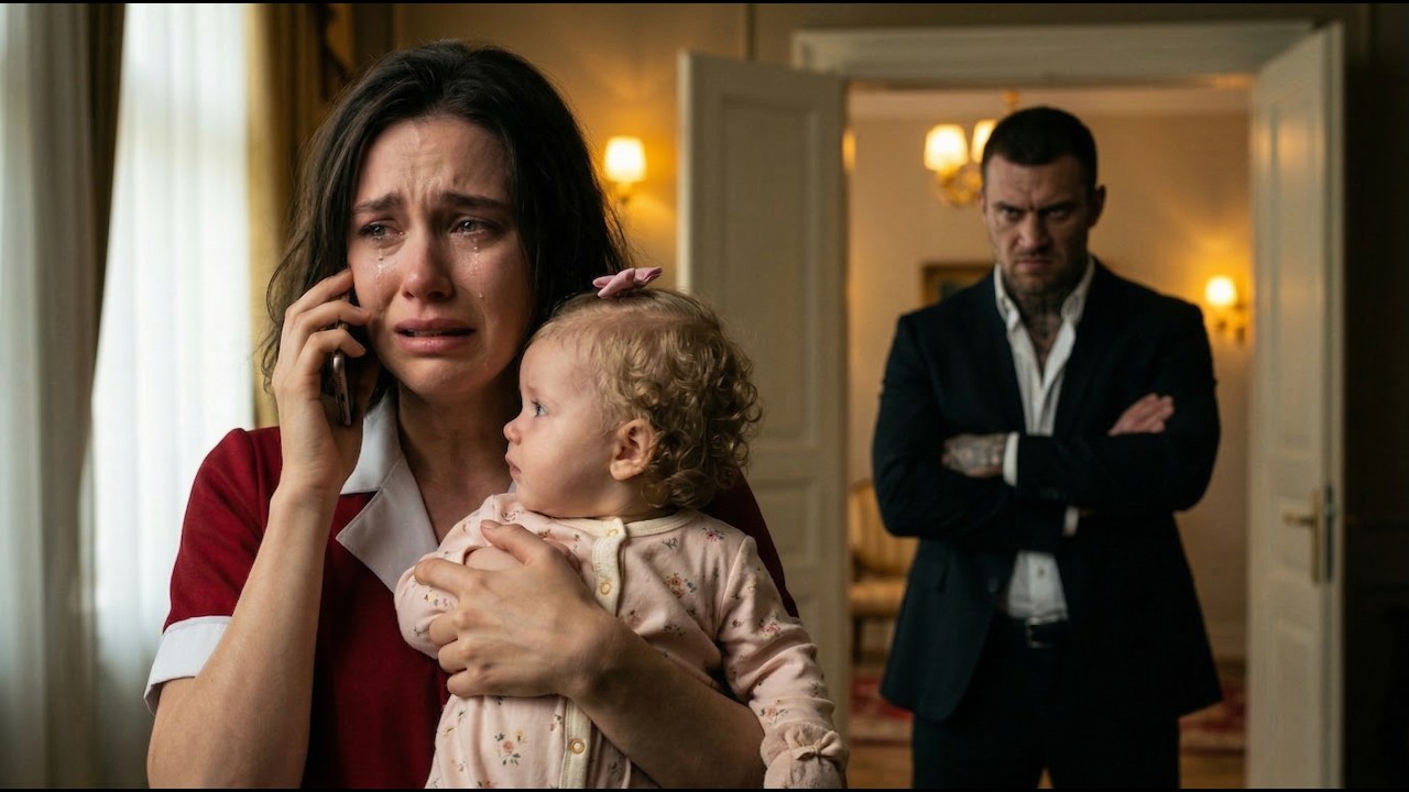Mafya patronu hizmetçisini gizlice ağlarken yakaladı—“Bebeğim,senin için sütüm var,” diye fısıldadı…