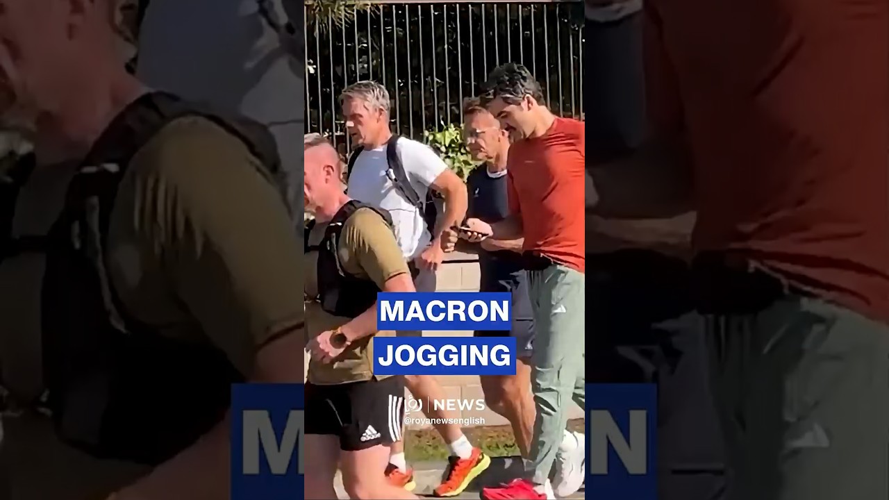 🇫🇷 Macron goes jogging amid NATO summit in Ankara