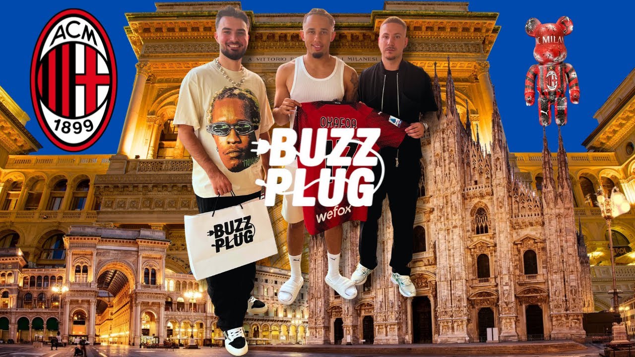 VISITING NOAH OKAFOR FROM AC MILAN IN ITALY & TALKING ABOUT HIS NEW CHAPTER || BUZZ PLUG