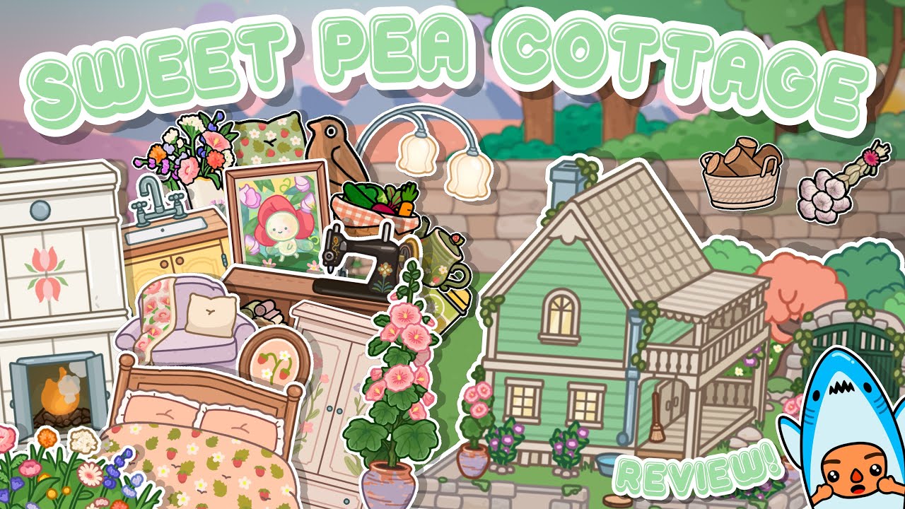 Обзор коттеджа Sweet Pea!? | Toca Boca World (УЖЕ В ПРОДАЖЕ!) Home Designer