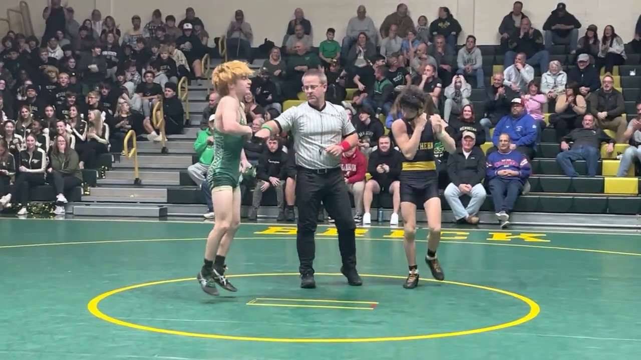 Brick Memorial's Michael Napolitano wins by fall over Southern's Anthony Mason