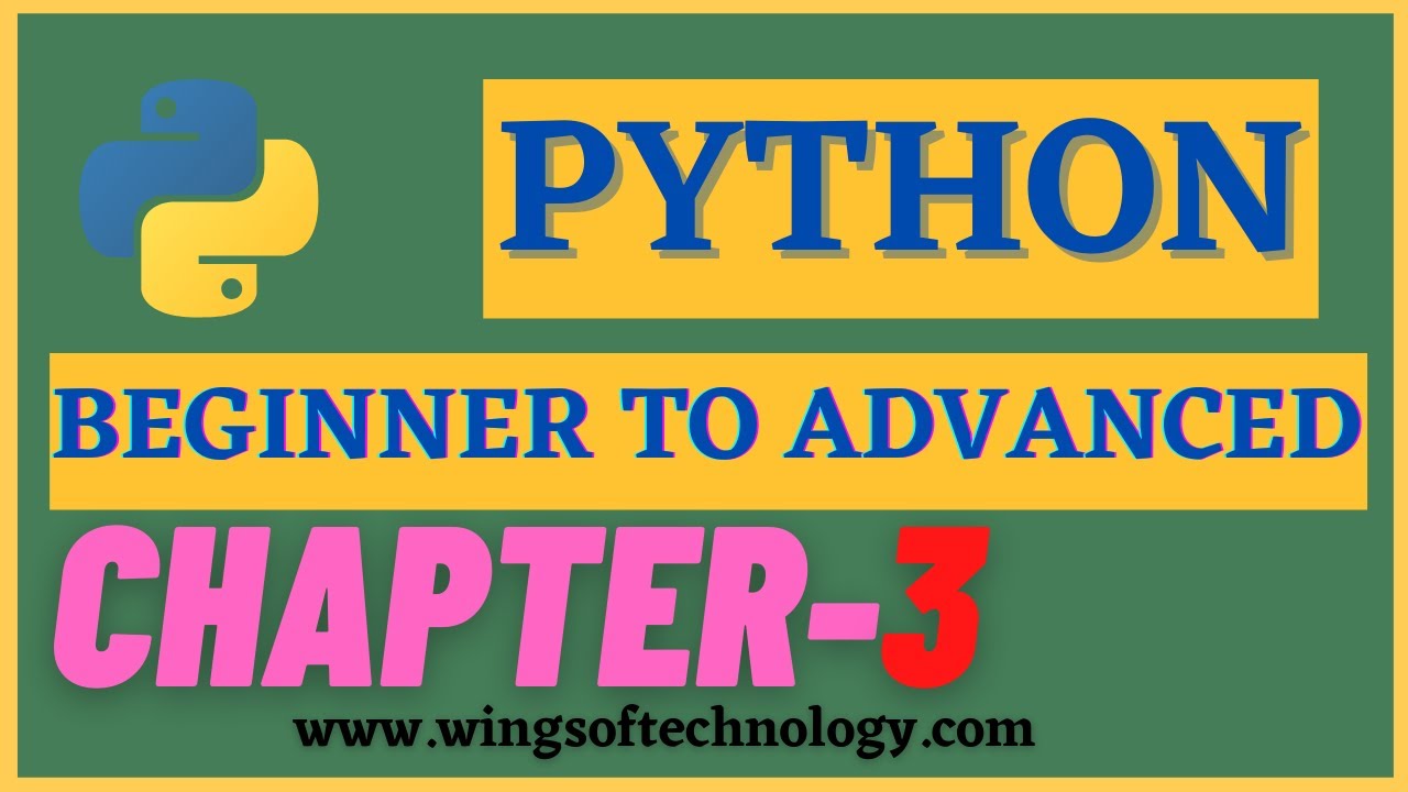 Chapter-3 | Problem Solving with Python Course | Beginner to Advanced | Numbers and Strings datatype