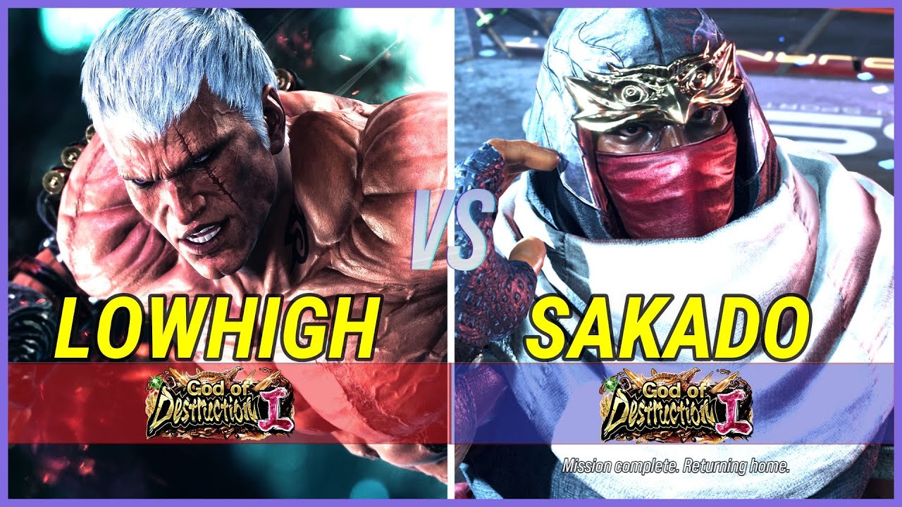 Tekken 8 | LowHigh (Bryan) vs Sakado (Raven) High Level Gameplay