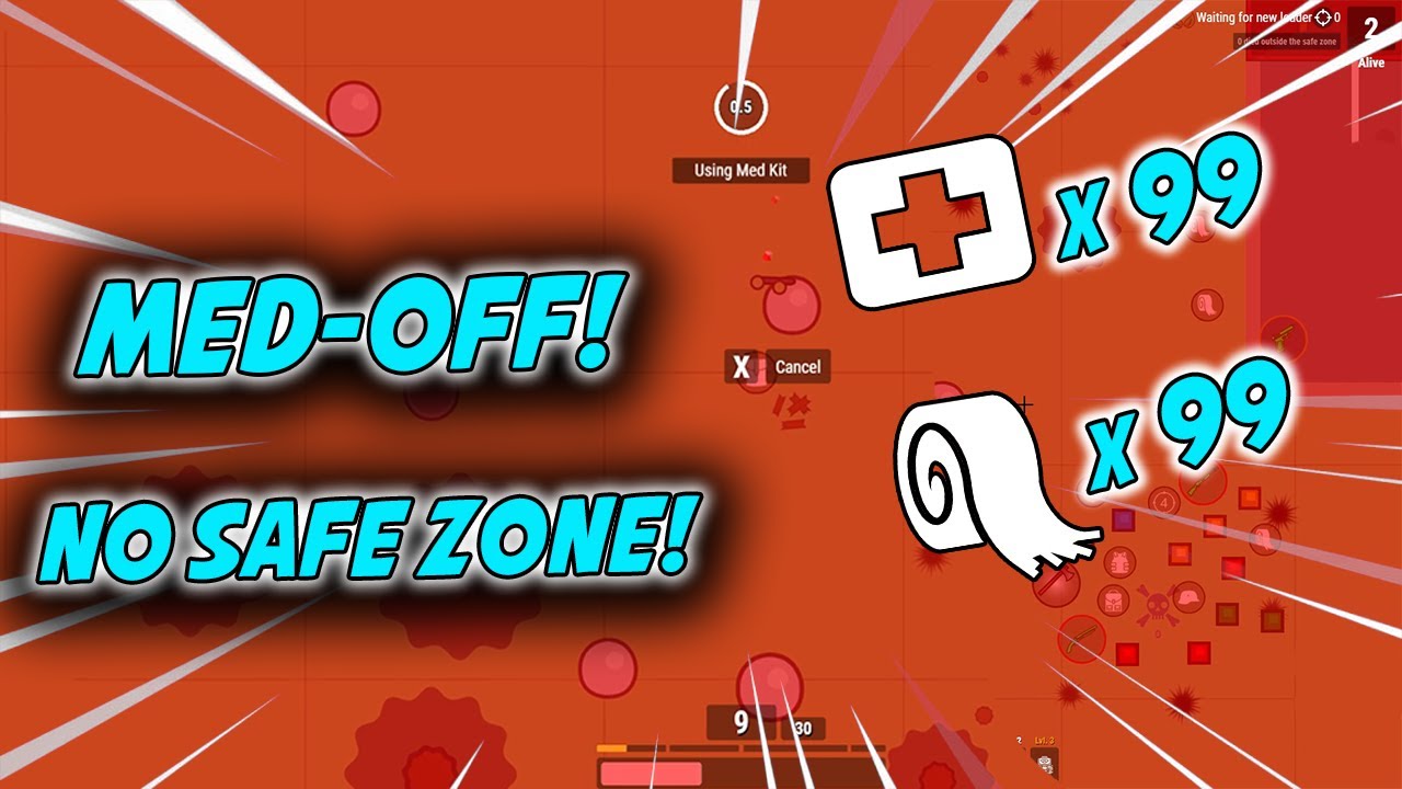 EPIC MED-OFF FOR THE WIN?? | surviv.io 4v4