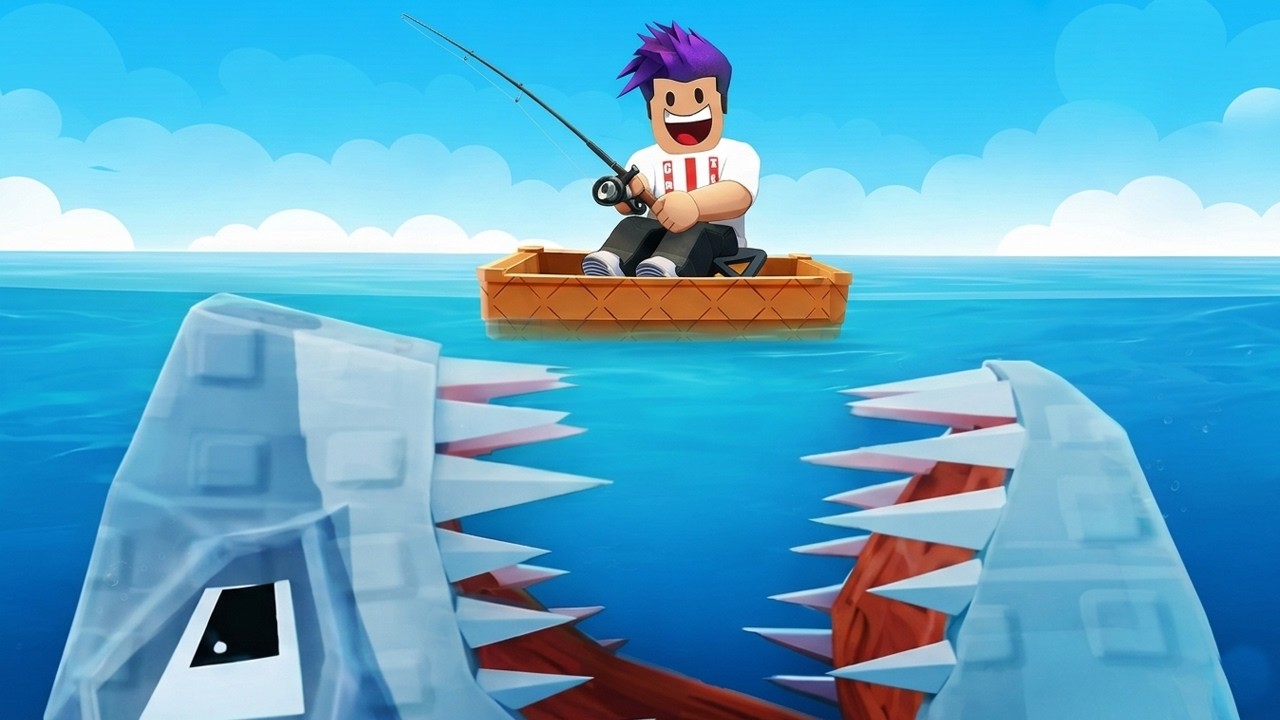 صياد السمك اكبر سمكة عملاقة بالعالم 999999 لعبة roblox !! 😱🎣