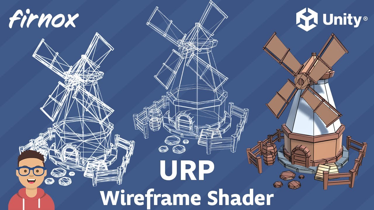 Unity URP Wireframe Shader