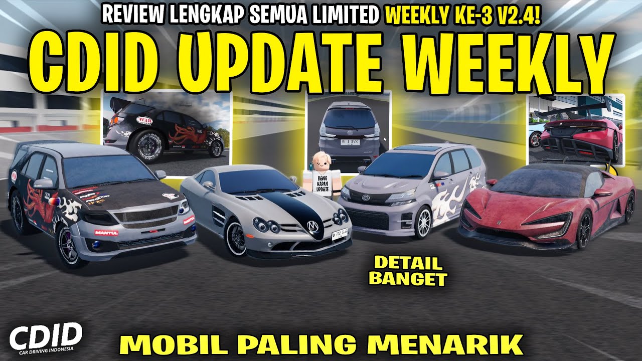 REVIEW LIMITED WEEKLY BARU ke 3 CDID UPDATE V2.4 ! YANG DITUNGGU RILIS - CDID V2.4 Roblox