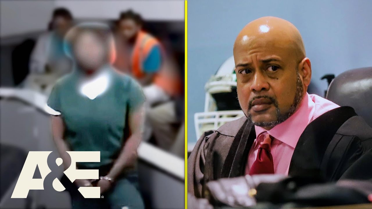 Judge Orders Sleepy Teen to Wear Jail Clothes & Handcuffs on Court Field Trip | Court Cam | A&E