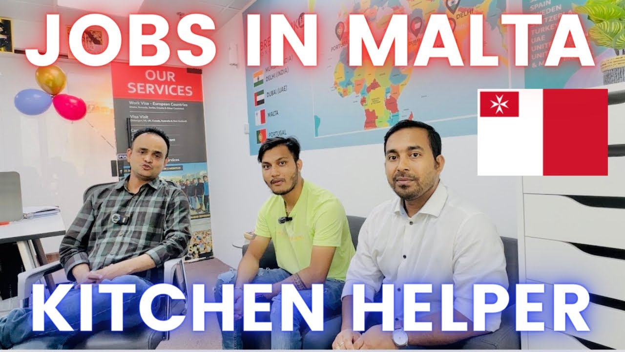Malta Kitchen Helper Jobs ! Malta Work Permit 2023 ! Malta Jobs in Demand ! Tabrez Malik
